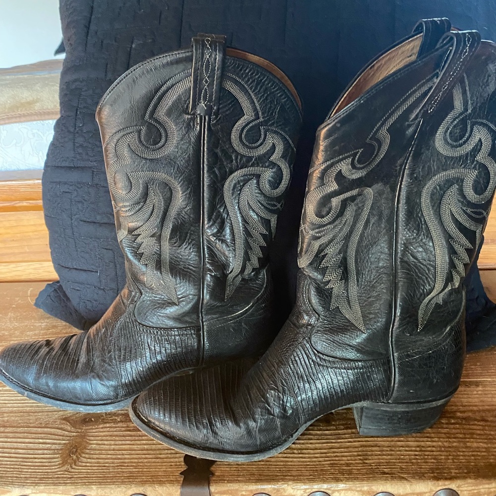 Tony Lama Western Lizard Boots